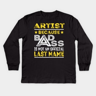 ARTIST Kids Long Sleeve T-Shirt